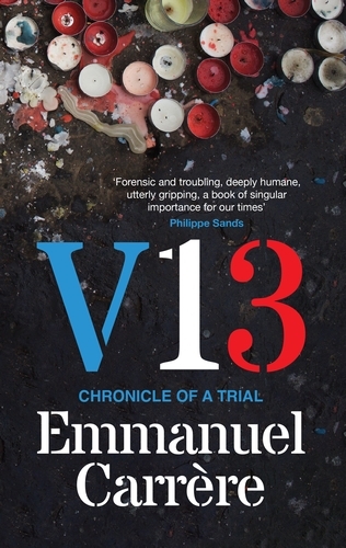 Book cover of V13 by Emmanuel Carrère