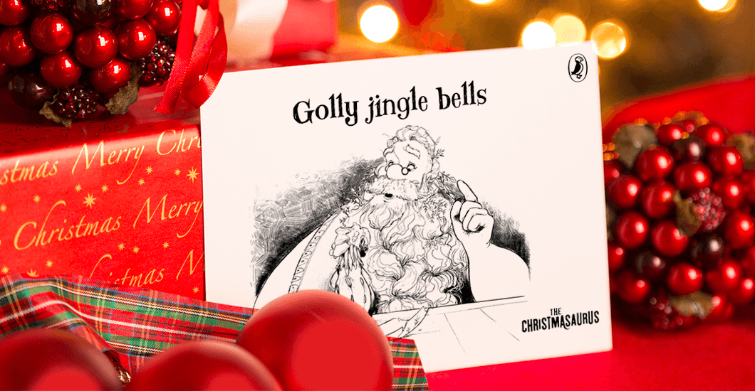 Colour in Christmasaurus cards