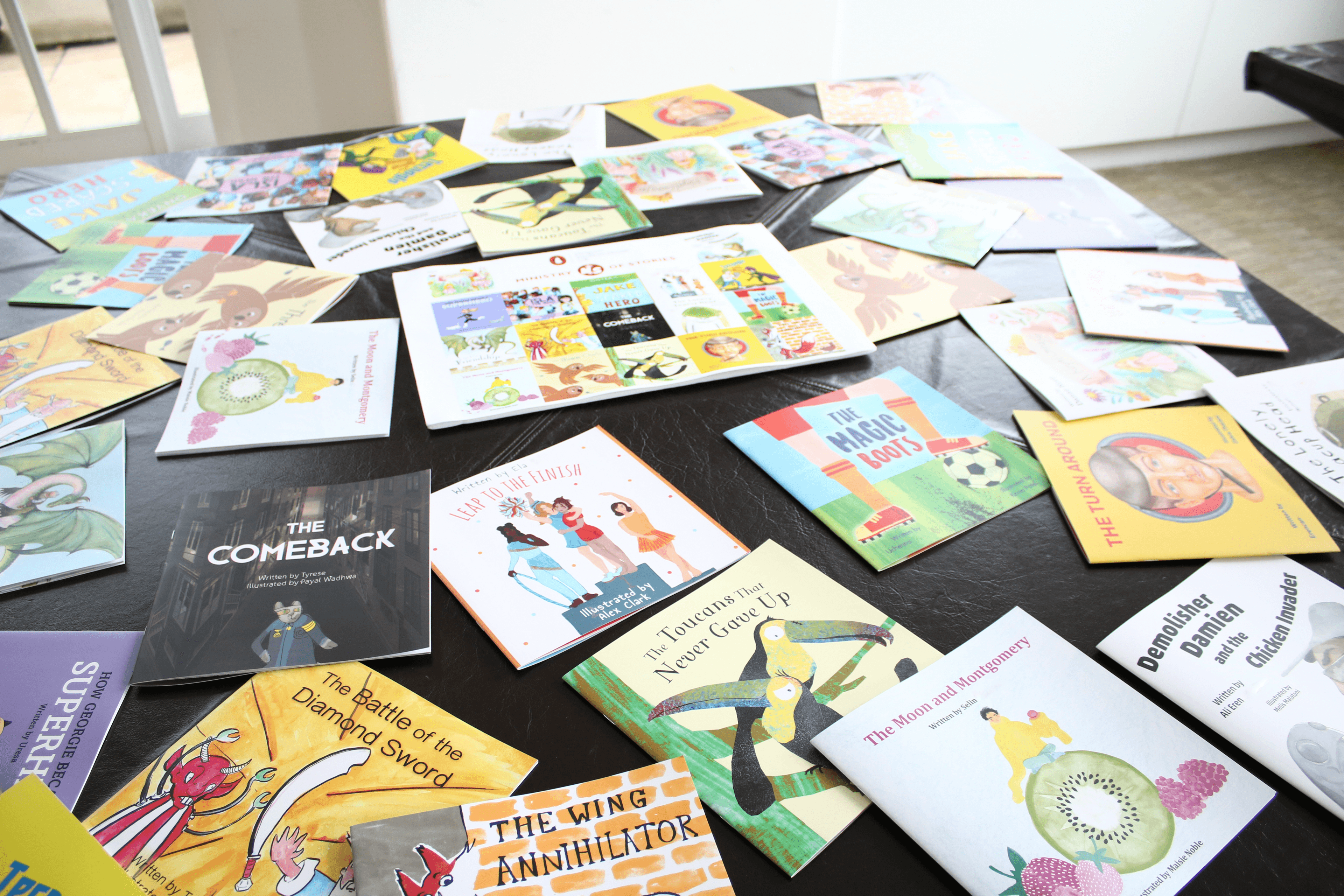 Penguin Random House UK and Ministry of Stories launch 17 unique picture books, written by children and brought to life by volunteer illustrators