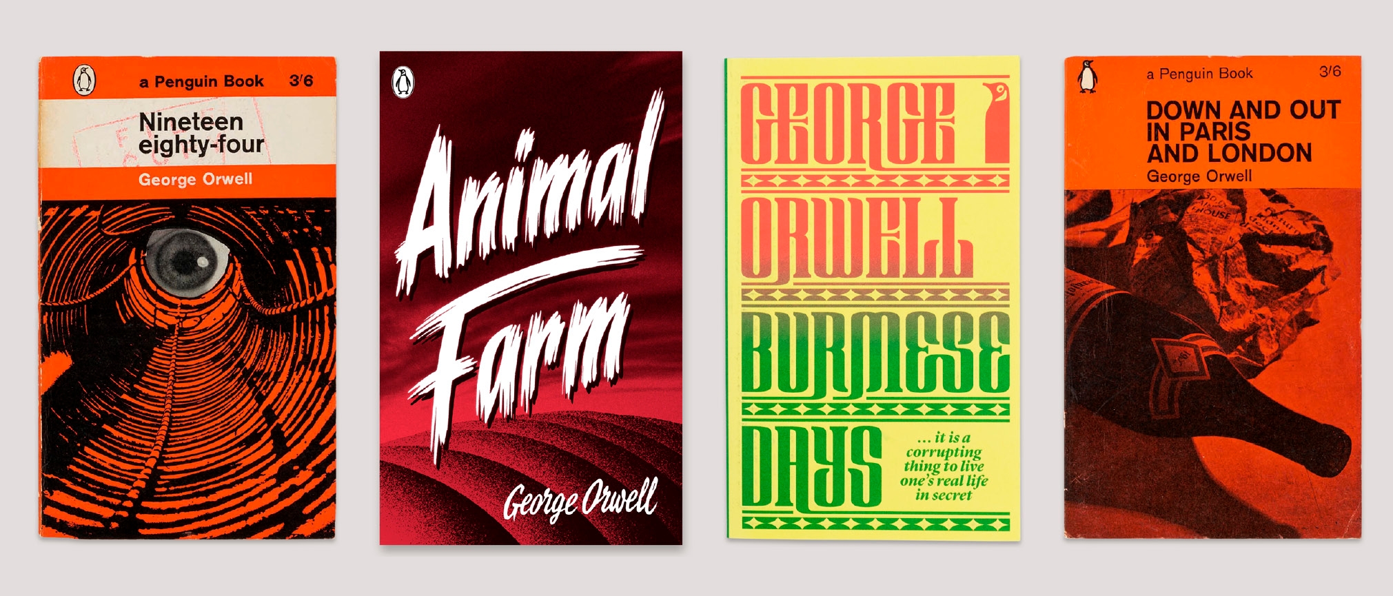 How George Orwell covers have evolved through the decades