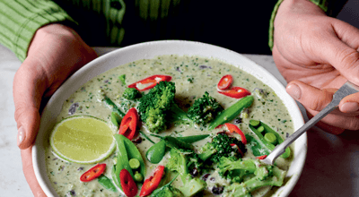 Photo of Tim Spector's green curry