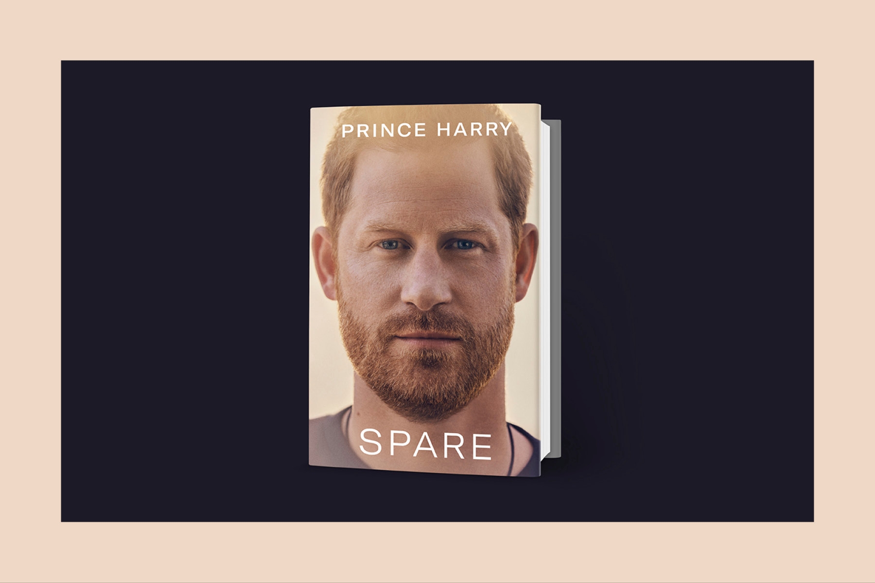 An image of Prince Harry's forthcoming memoir SPARE