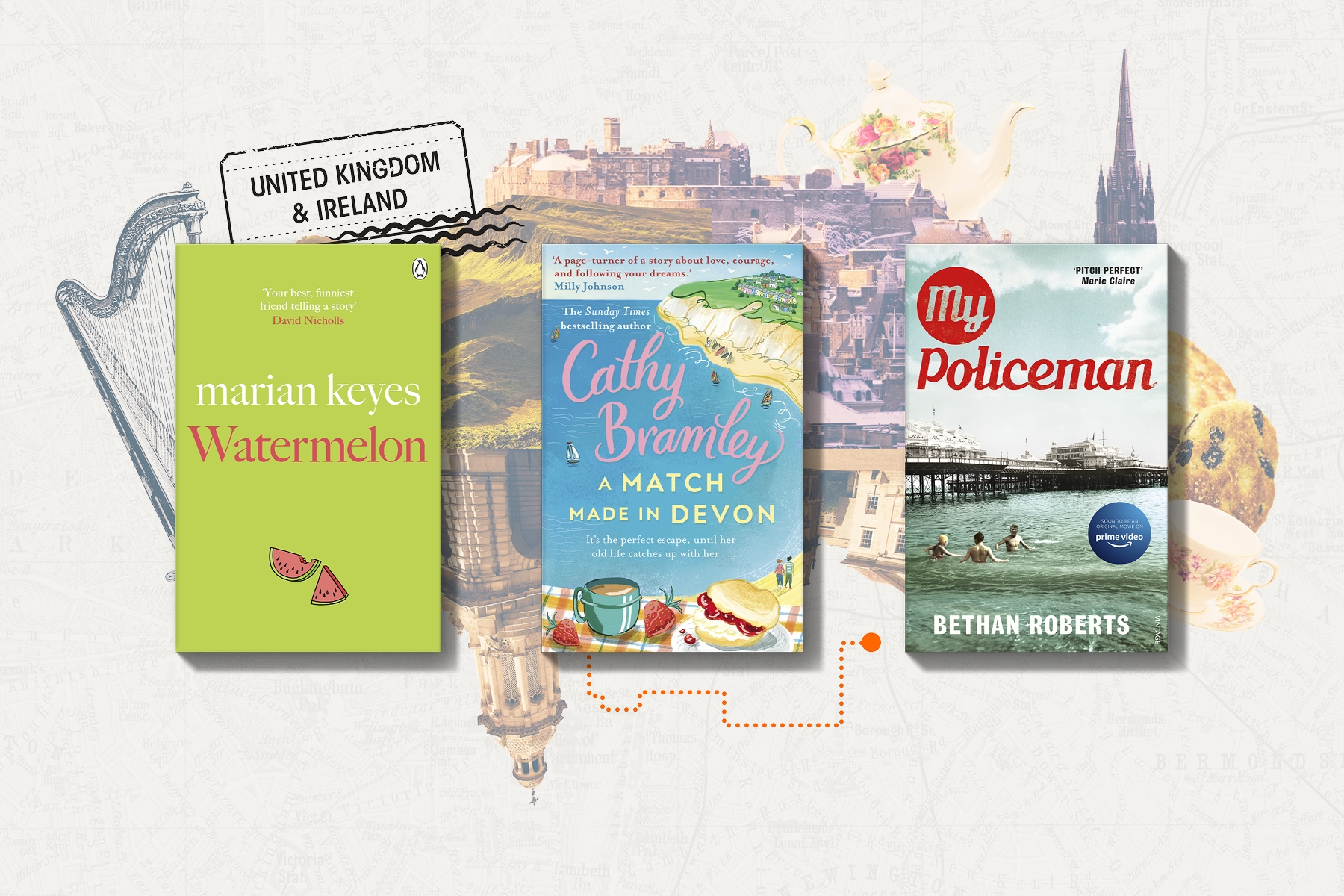 Best books set in Scotland, Ireland, Wales and England