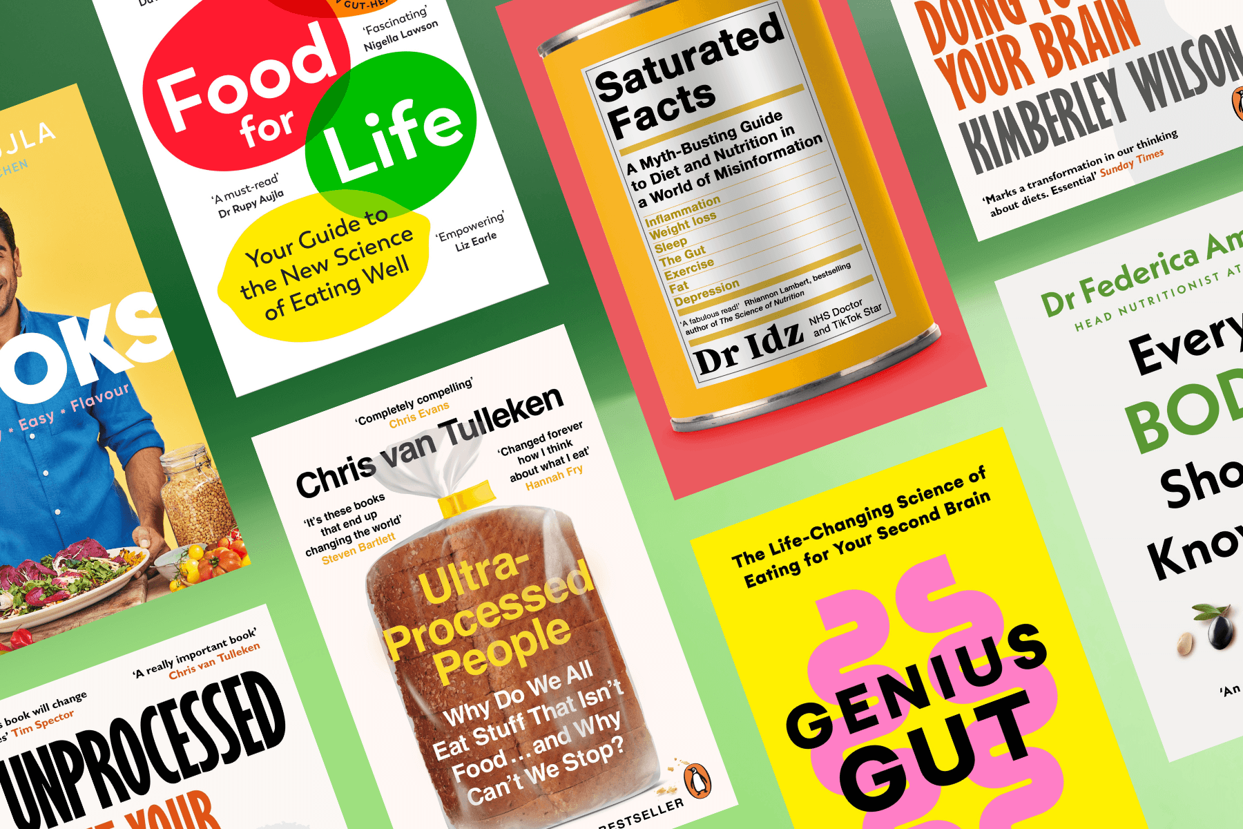 7 books about nutrition and healthy eating