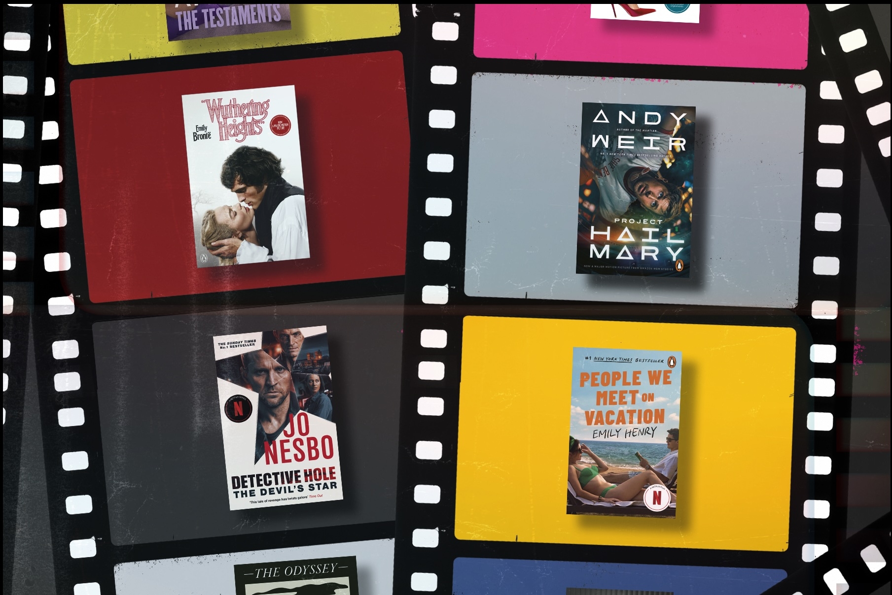 Book adaptations of 2026, including Wuthering Heights, The Devil's Star, Project Hail Mary and People We Meet on Vacation