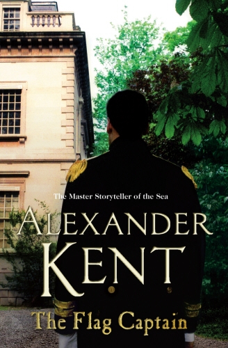Book cover of The Flag Captain by Alexander Kent