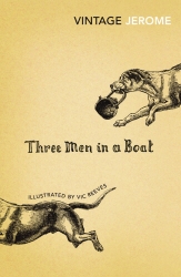 Book cover of Three Men in a Boat by Jerome K. Jerome