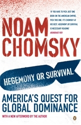 Book cover of Hegemony or Survival by Noam Chomsky