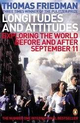 Book cover of Longitudes and Attitudes by Thomas L. Friedman