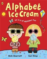 Book cover of Alphabet Ice Cream by Sue Heap