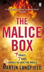 Book cover of The Malice Box by Martin Langfield