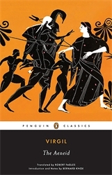 Book cover of The Aeneid by Virgil