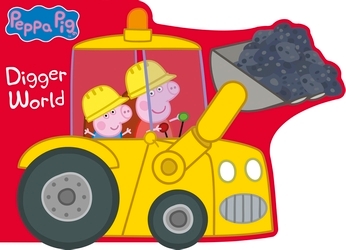 Book cover of Peppa Pig: Digger World by Peppa Pig