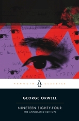 Book cover of Nineteen Eighty-Four by George Orwell