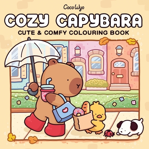 Book cover of Cozy Capybara by Coco Wyo