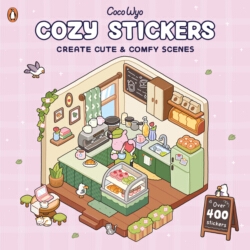 Book cover of Cozy Stickers by Coco Wyo